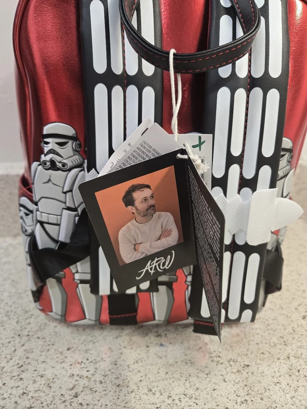NEW 13 in.  Loungefly Disney Parks Star Wars: Dark Side backpack